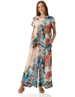 Emma print top in Multi
