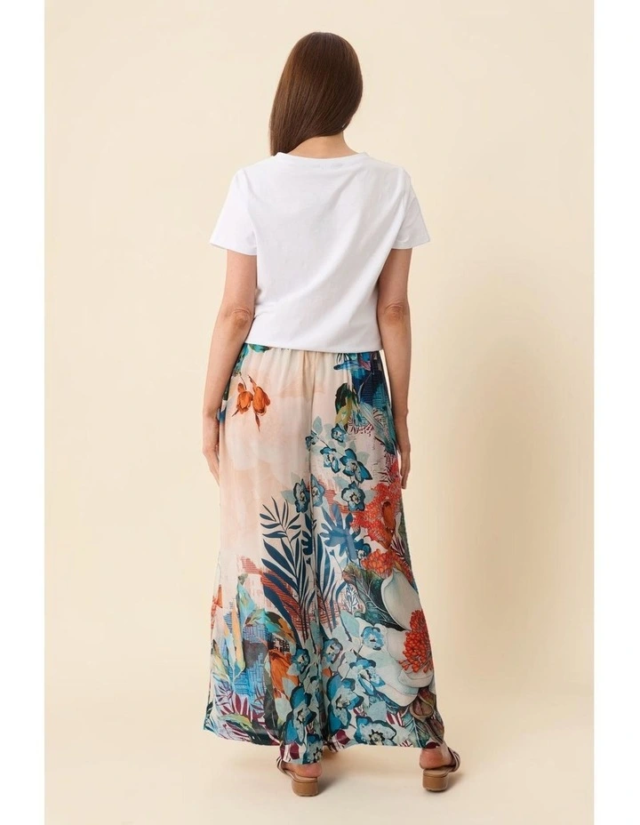 Emma print pant in Multi image 6