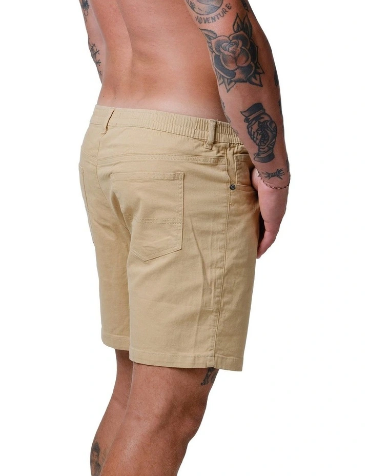 Admiral Chino Shorts in Beige image 5