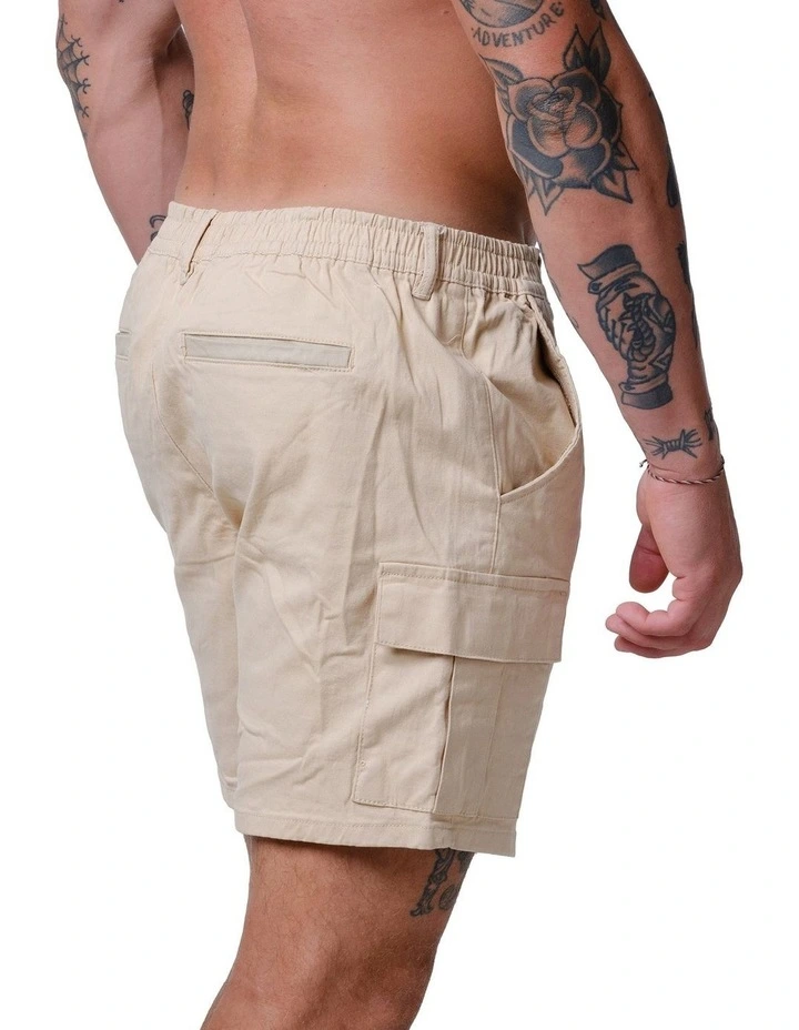 Classic Cargo Shorts in Beige image 5