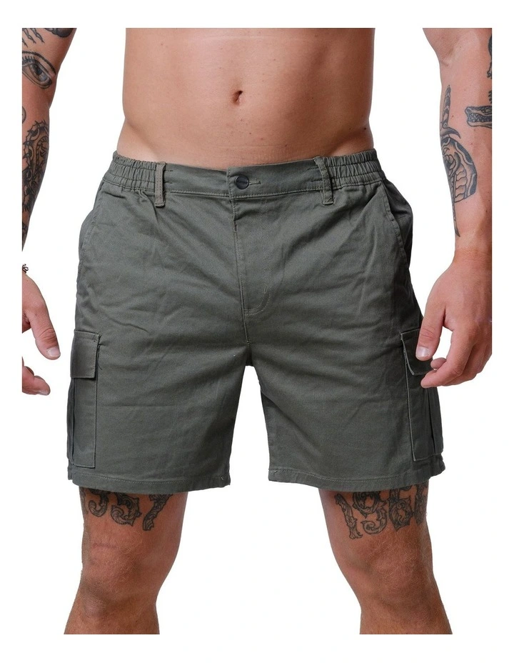 Classic Cargo Shorts in Green image 1