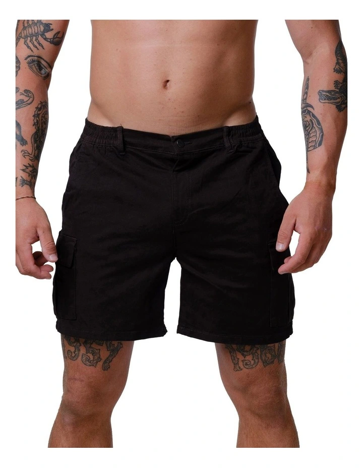Classic Cargo Shorts in Black image 1