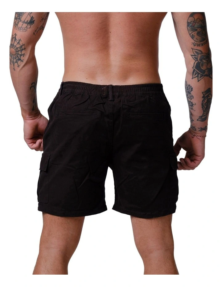 Classic Cargo Shorts in Black image 2