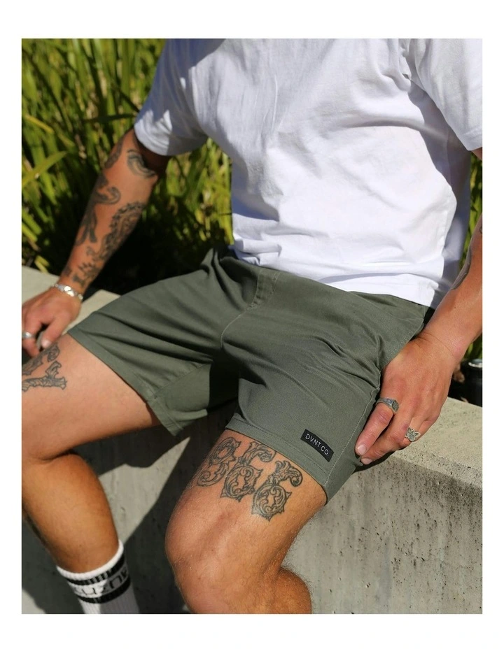 Supply Boardwalk Shorts in Green image 3