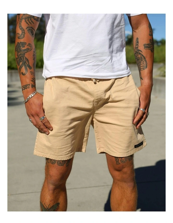Supply Boardwalk Shorts in Beige image 7