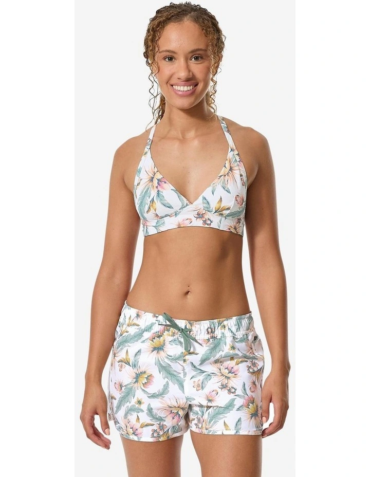 Tini Belly Swim Shorts in White image 2