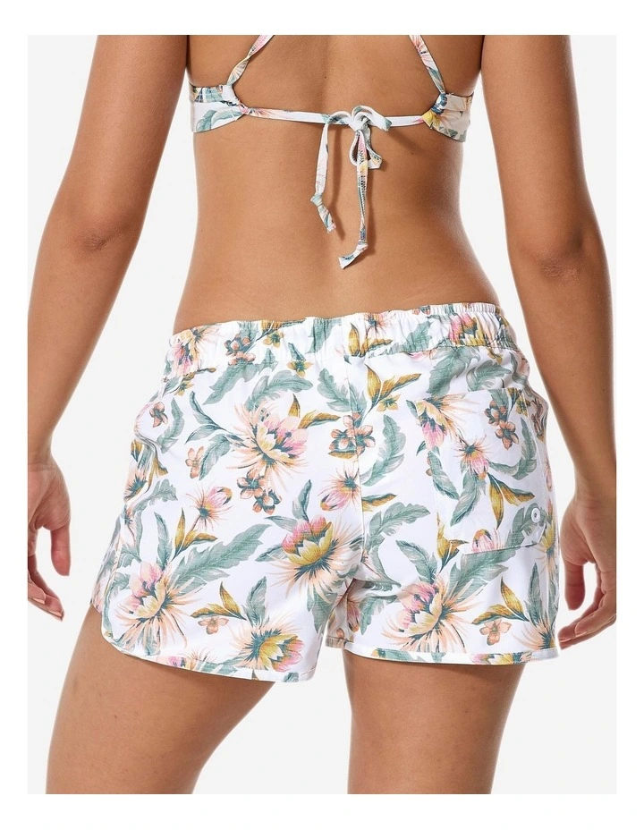 Tini Belly Swim Shorts in White image 3