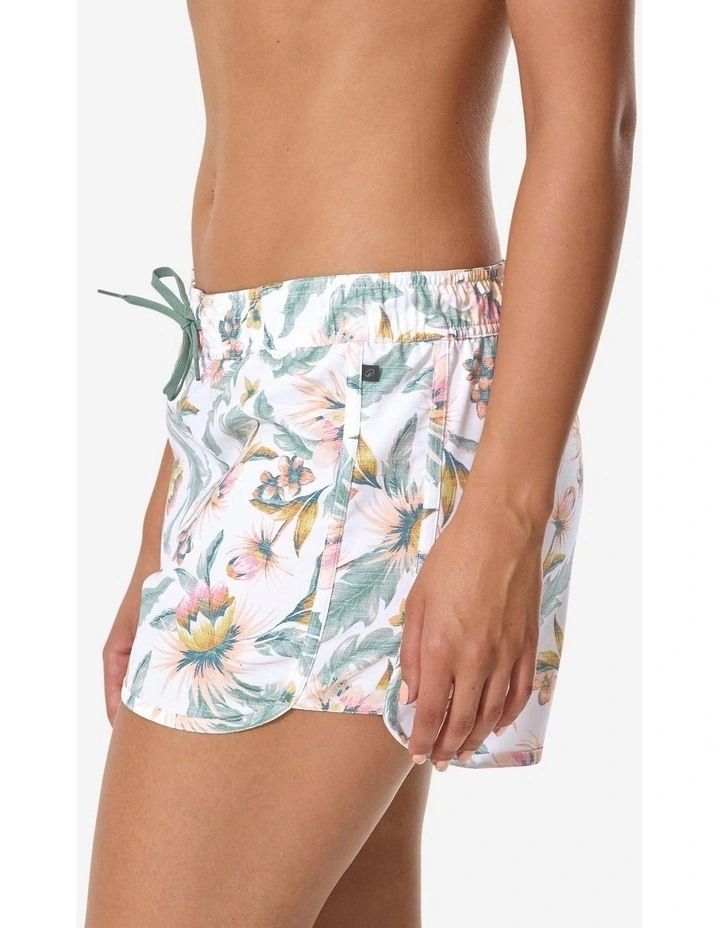 Tini Belly Swim Shorts in White image 4