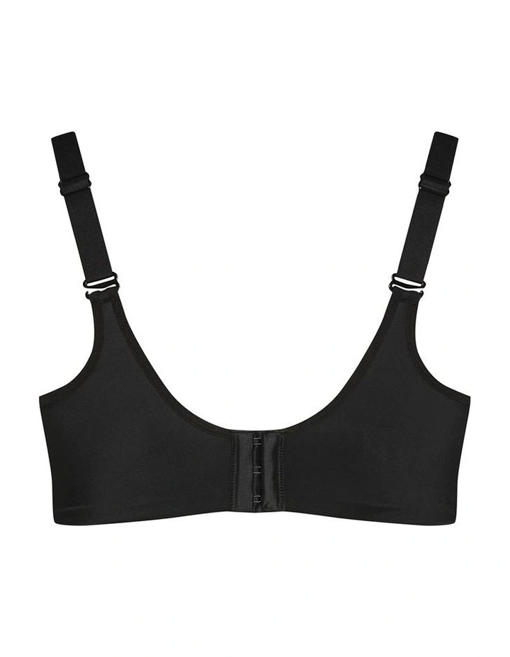 Wireless Maternity Bra in Black image 4