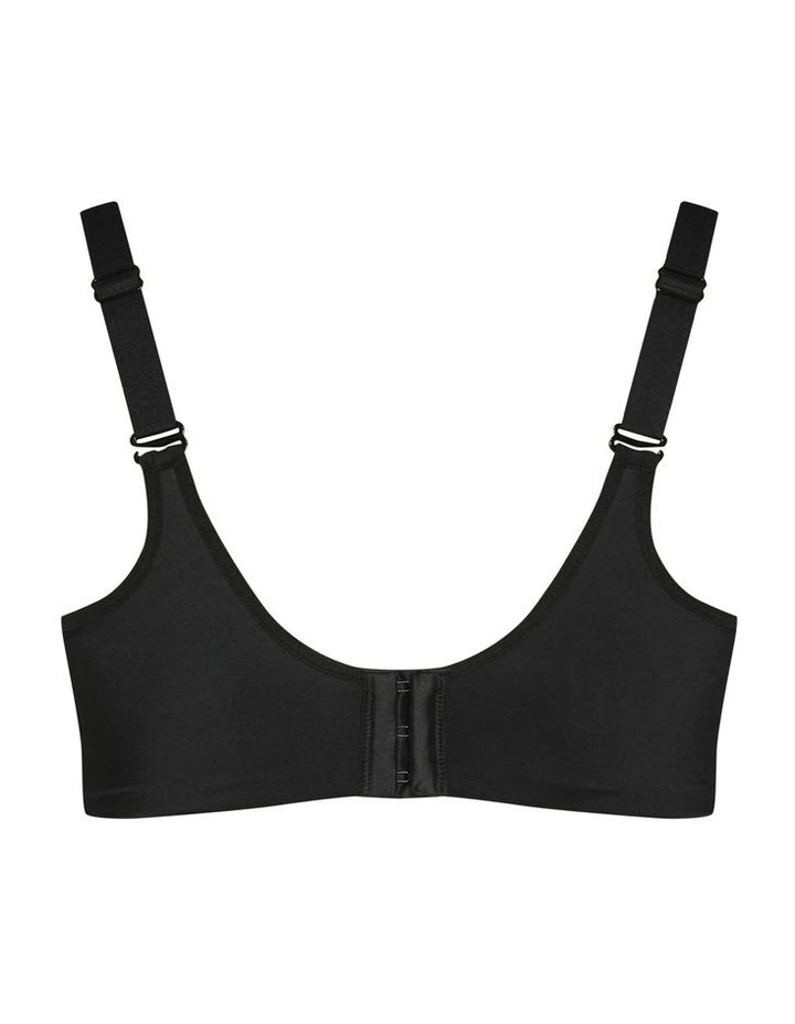 Wireless Maternity Bra in Black image 5