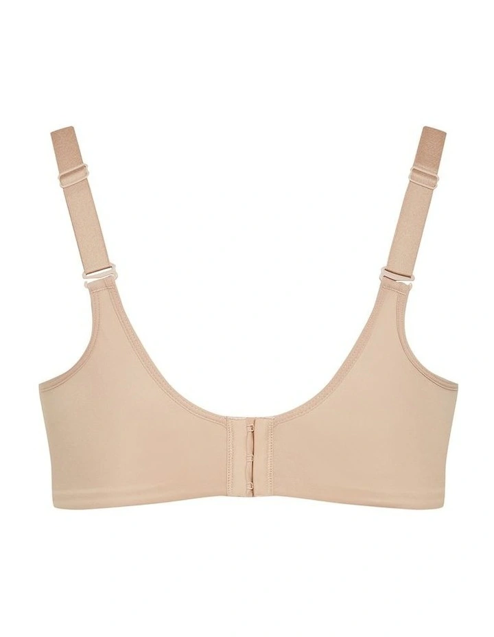 Wireless Maternity Bra in Latte image 4
