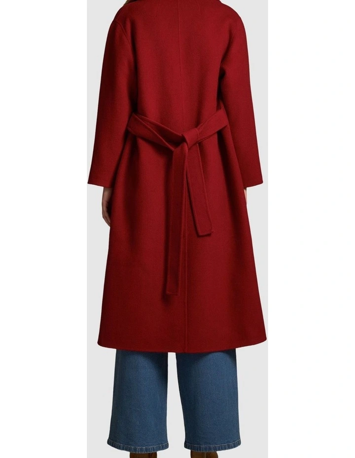 Wool Jacket - Crimson image 2