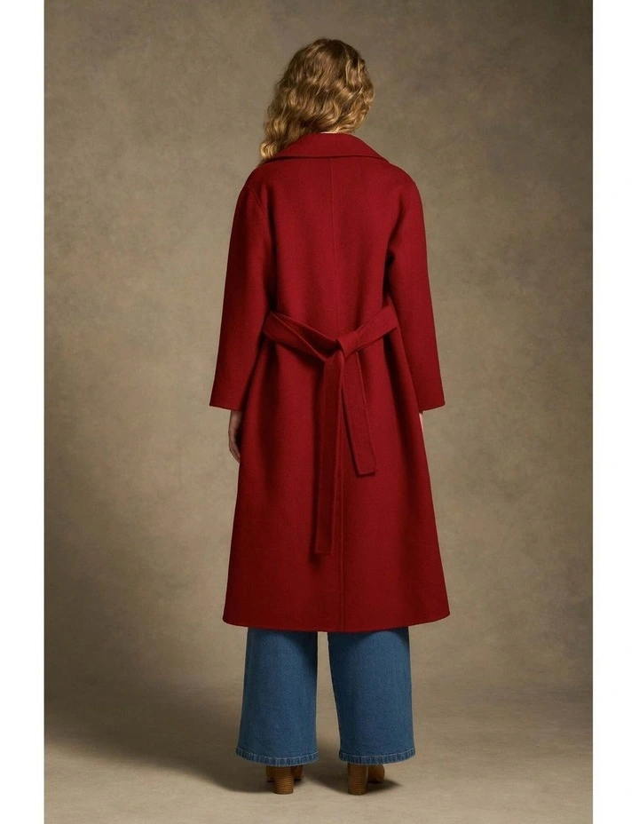 Wool Jacket - Crimson image 6