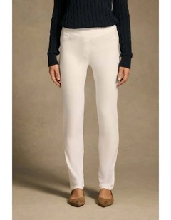 Bengajean(R) Full Length Straight Leg - White