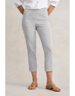 Bengajean(R) 3/4 Seersucker - Black / White Stripe