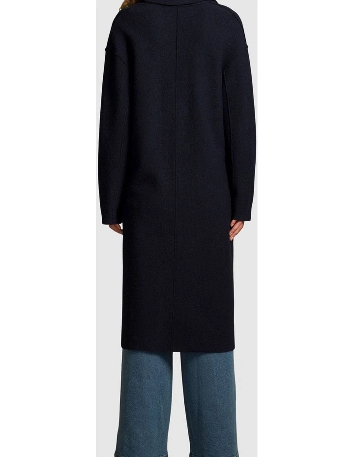 Wool Coat - Indigo image 2