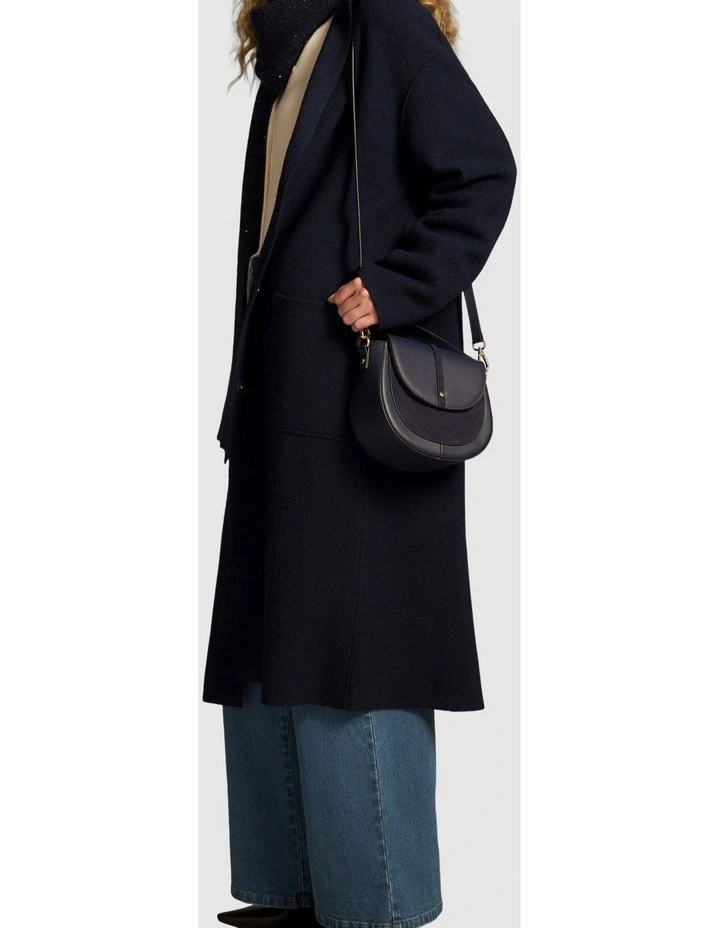 Wool Coat - Indigo image 3