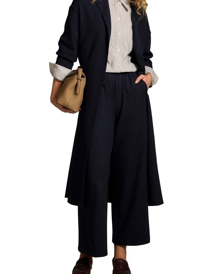 Wool Coat - Indigo image 4