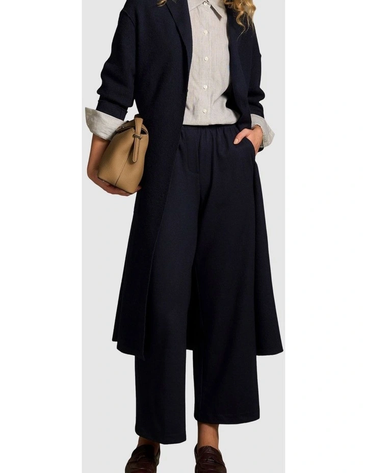 Wool Coat - Indigo image 4