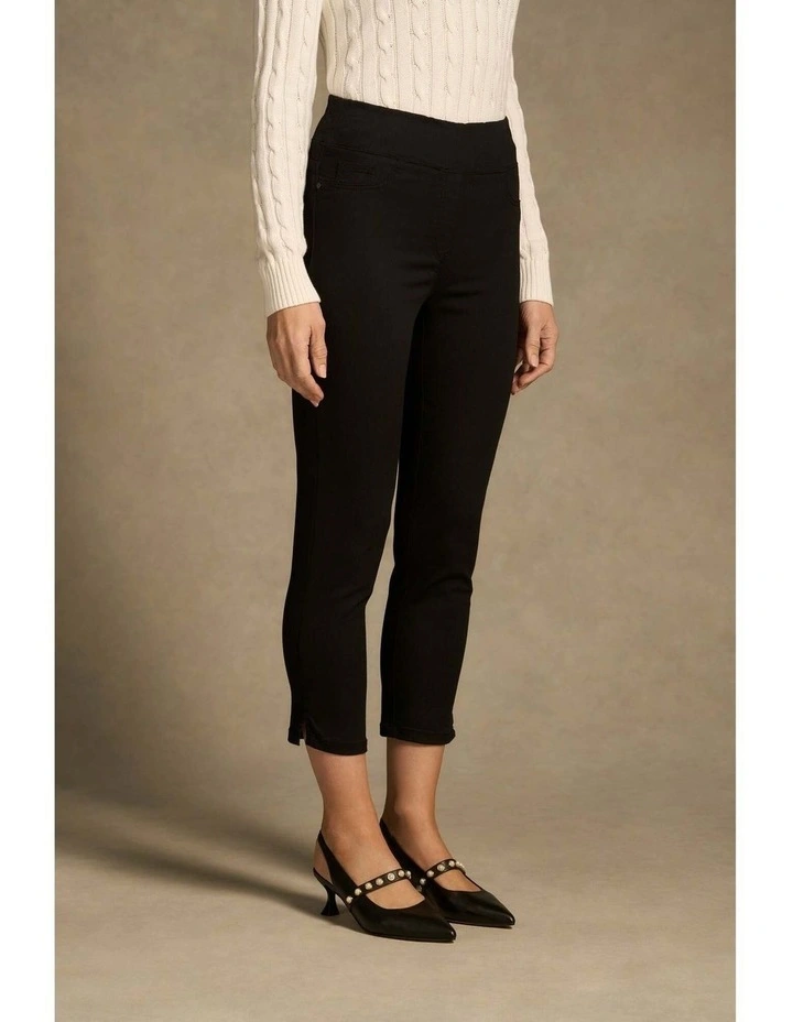 Bengajean(R) 3/4 Slim Leg - Black image 2
