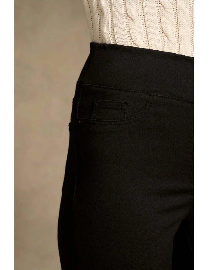 Bengajean(R) 3/4 Slim Leg - Black image 3