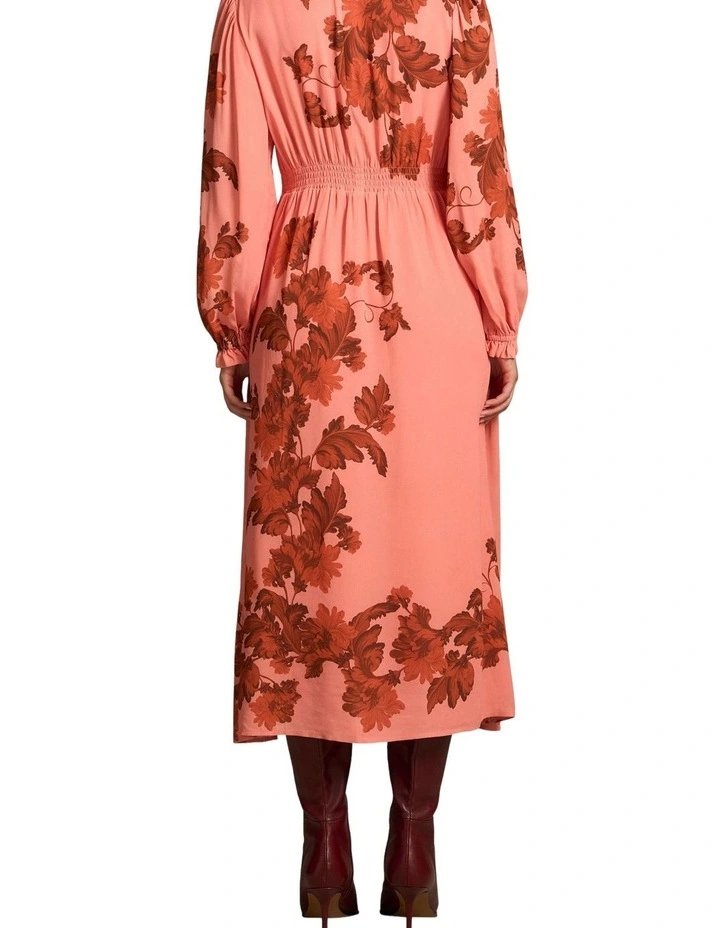Ruffle Detail Dress - Sienna Floral Print image 2