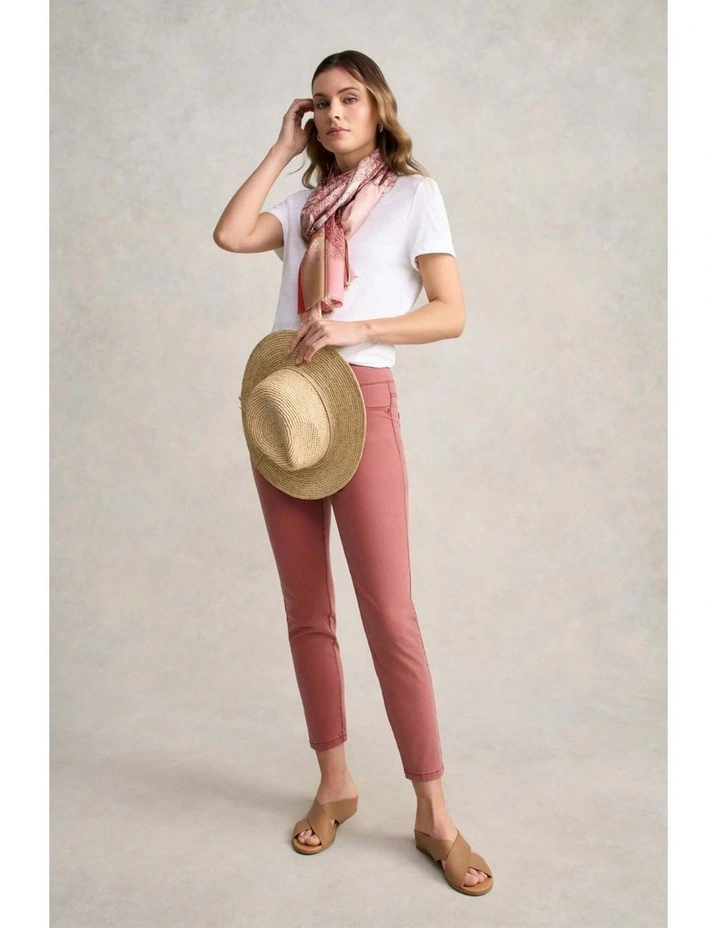 Bengajean(R) 7/8th Skinny Leg - Rosewood image 2
