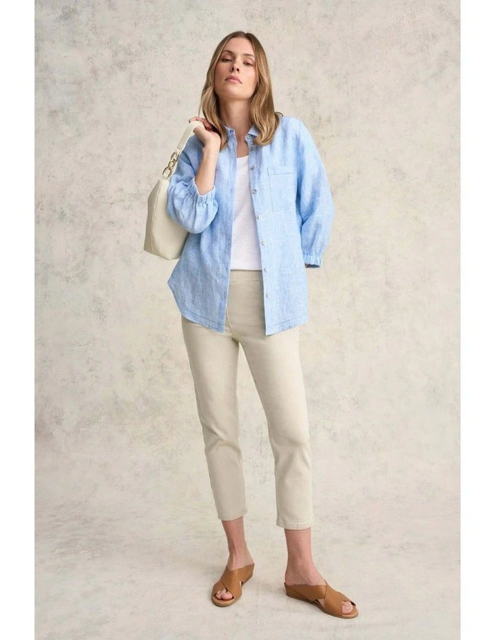 Bengajean(R) 3/4 Slim Leg - Taupe image 5