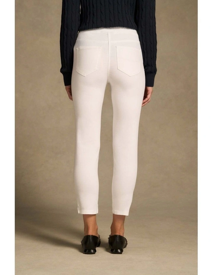 Bengajean(R) 3/4 Slim Leg - White image 7