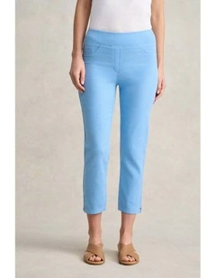 Bengajean(R) 3/4 Slim Leg - Periwinkle Blue