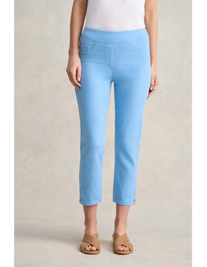 Bengajean(R) 3/4 Slim Leg - Periwinkle Blue image 1