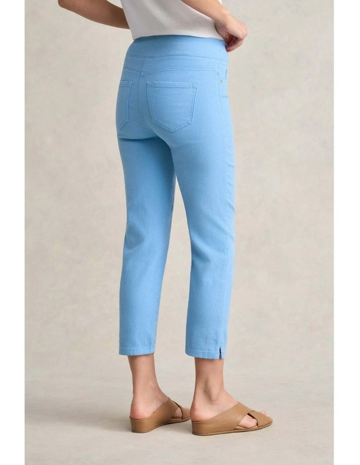 Bengajean(R) 3/4 Slim Leg - Periwinkle Blue image 5