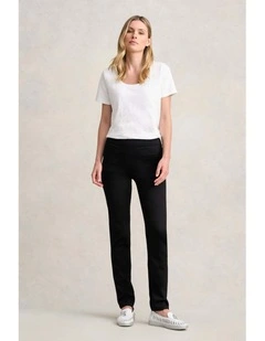 Bengajean(R) Full Length Straight Leg - Black Noir