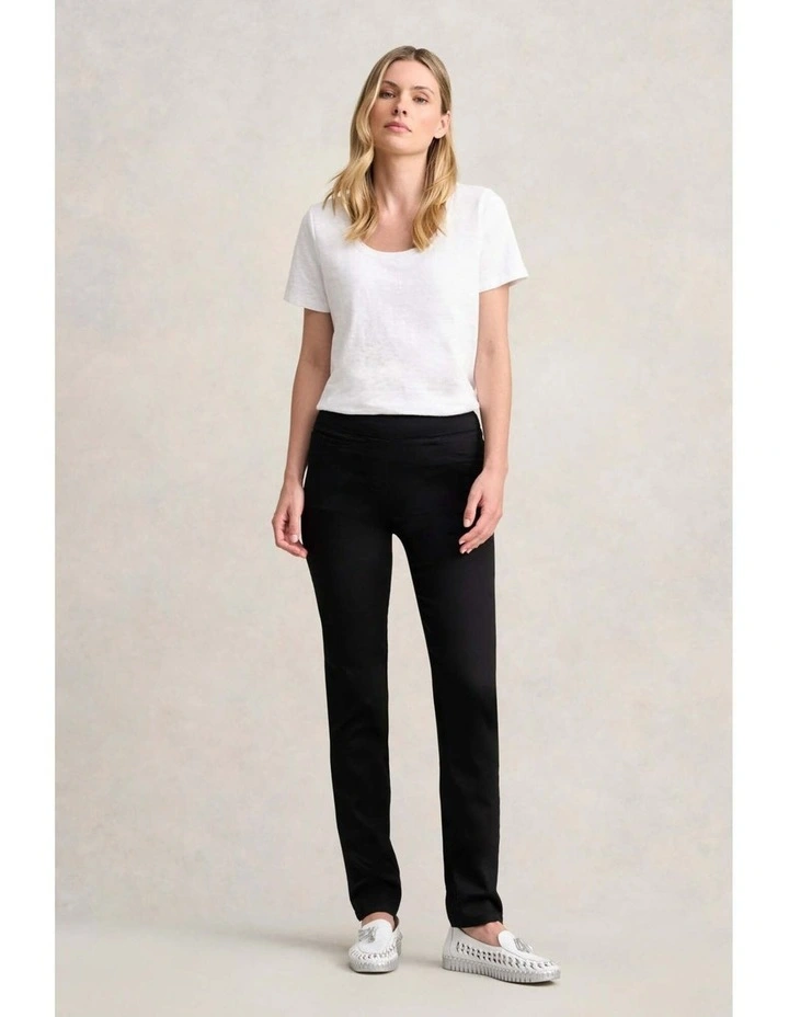 Bengajean(R) Full Length Straight Leg - Black Noir image 1