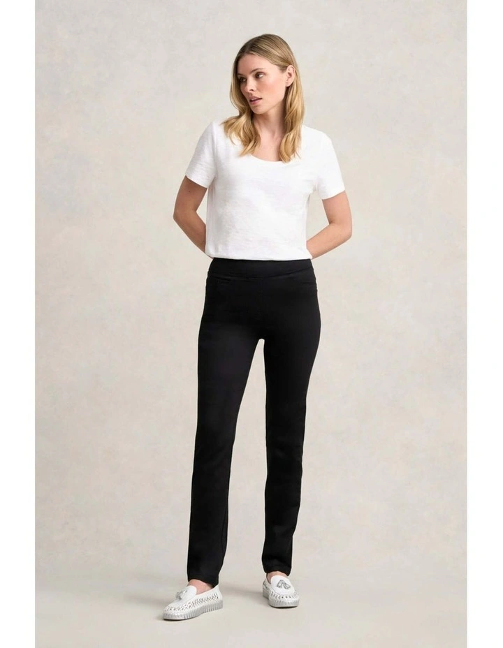 Bengajean(R) Full Length Straight Leg - Black Noir image 2