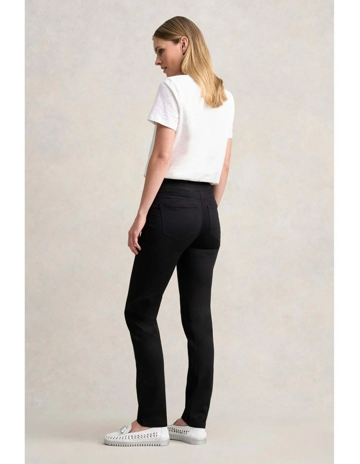 Bengajean(R) Full Length Straight Leg - Black Noir image 4