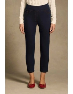 Bengajean(R) Good Earth Cotton(R) 3/4 Slim Leg - Clean Denim Blue