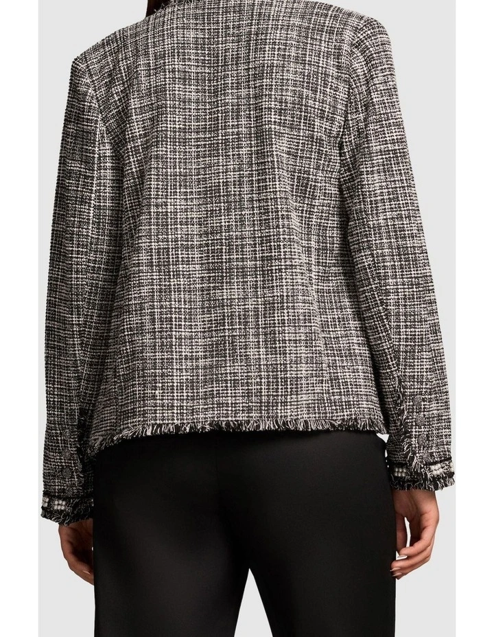 Trim Detail Jacket - Classic Texture image 2