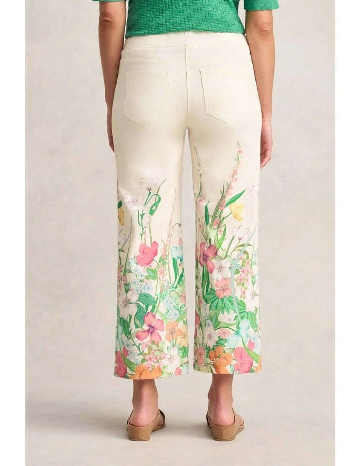 Bengajean(R) 7/8 Relaxed Fit - Botanical Print image 2