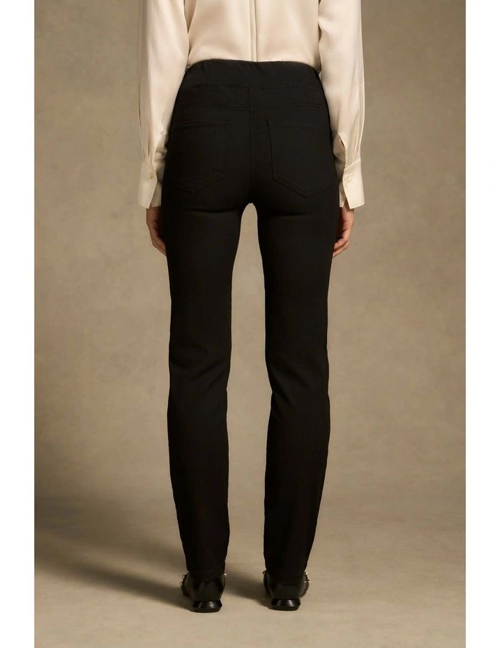 Bengajean(R) Full Length Straight Leg - Black image 2