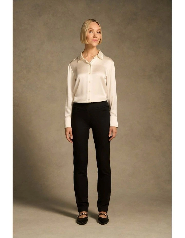 Bengajean(R) Full Length Straight Leg - Black image 4