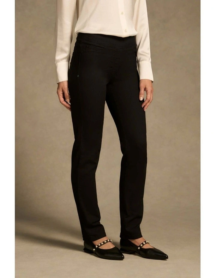 Bengajean(R) Full Length Straight Leg - Black image 6