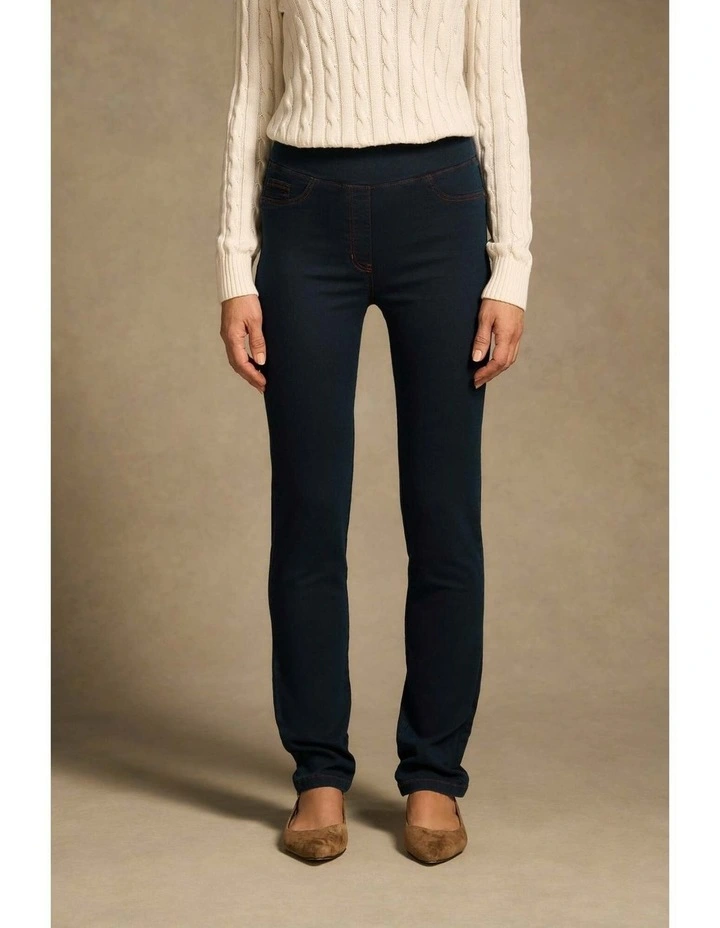 Bengajean(R) Good Earth Cotton(R) Straight Leg - Clean Denim Blue image 1