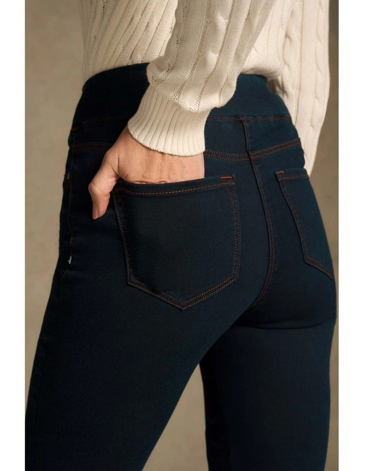 Bengajean(R) Good Earth Cotton(R) Straight Leg - Clean Denim Blue image 3