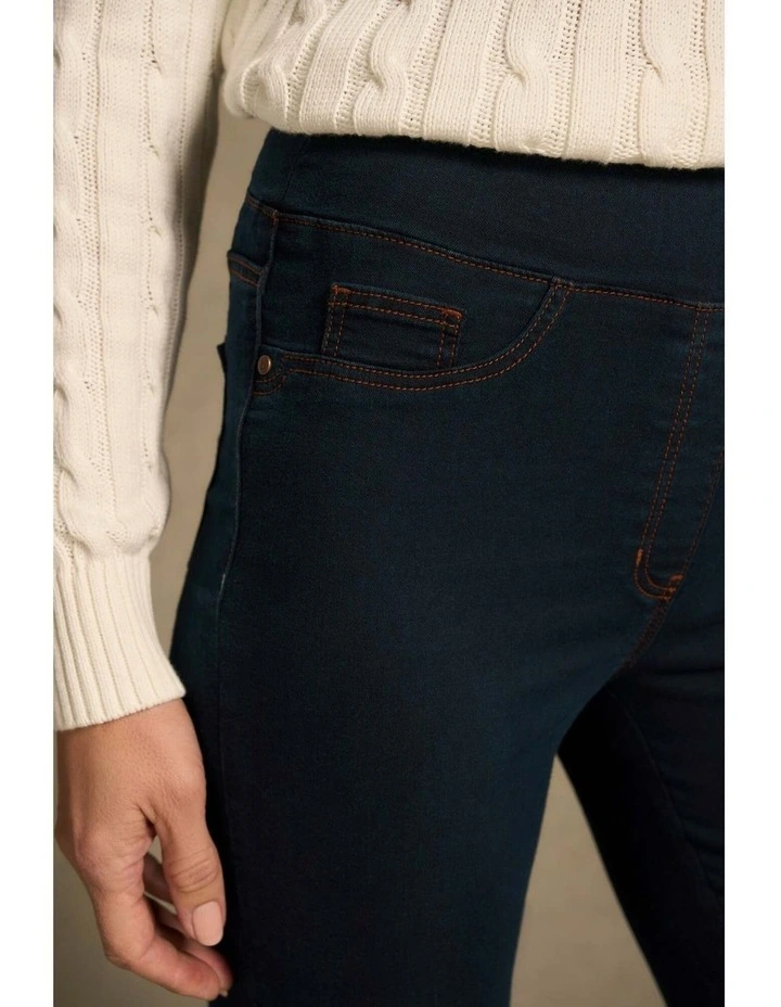 Bengajean(R) Good Earth Cotton(R) Straight Leg - Clean Denim Blue image 4