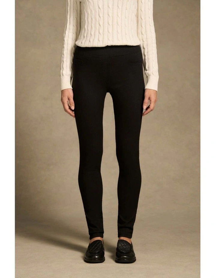 Bengajean(R) Full Length Skinny Leg - Black image 1