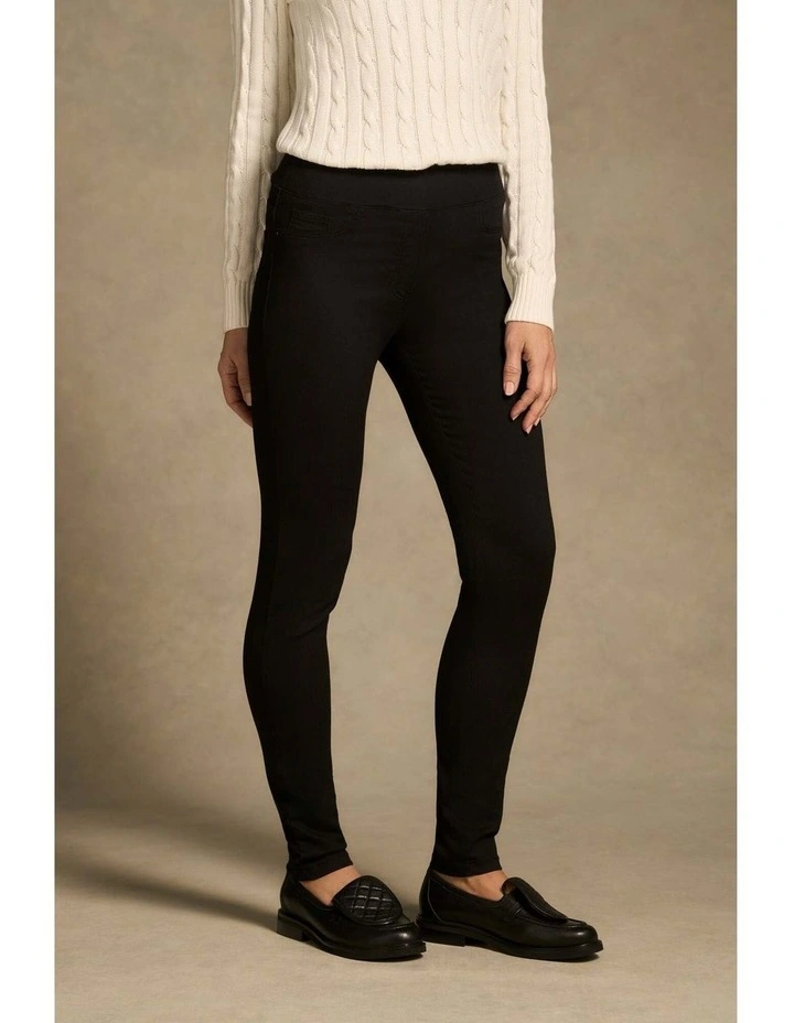 Bengajean(R) Full Length Skinny Leg - Black image 6