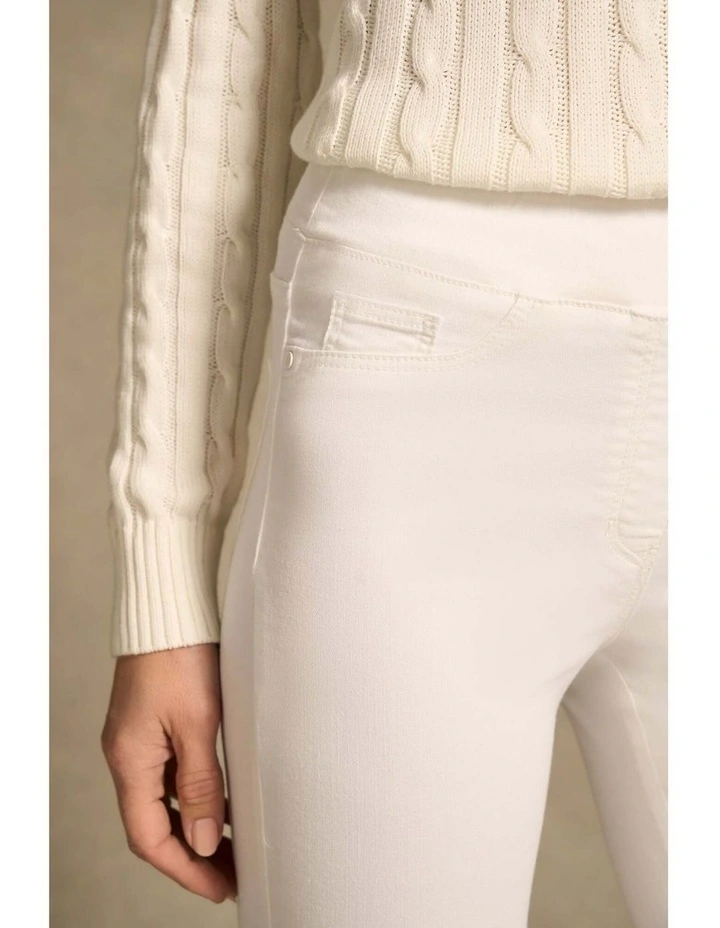 Bengajean(R) Full Length Skinny Leg - White image 3