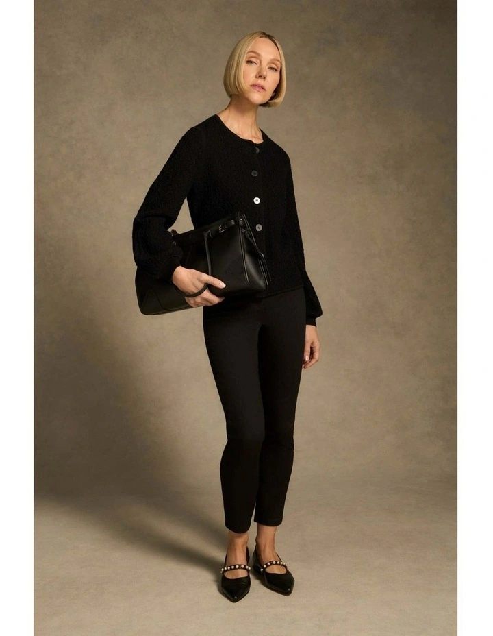 Bengajean(R) 7/8 Skinny Leg - Black image 6