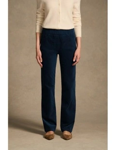Bengajean(R) Velvet Straight Leg - Midnight Blue